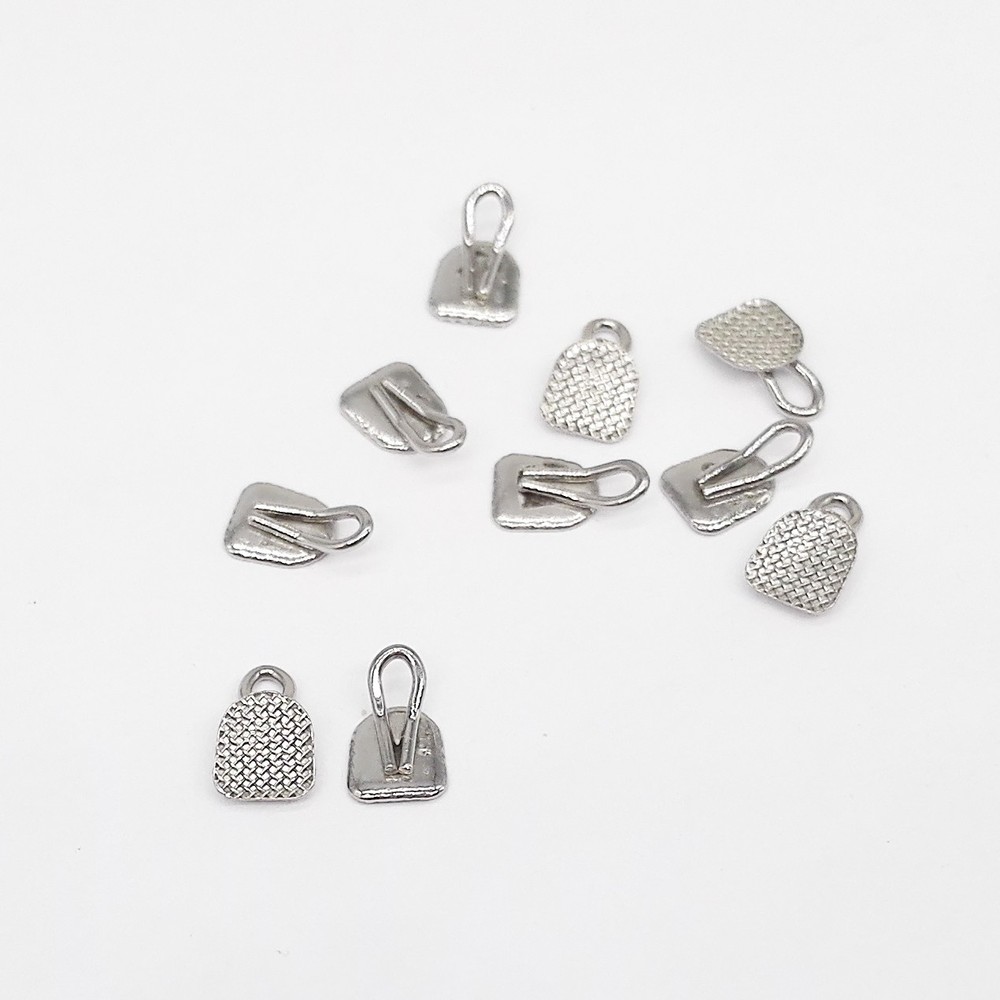 10 Pcs Dental Orthodontic bondable Traction Hook Rectangular Base/ Caplin Hooks