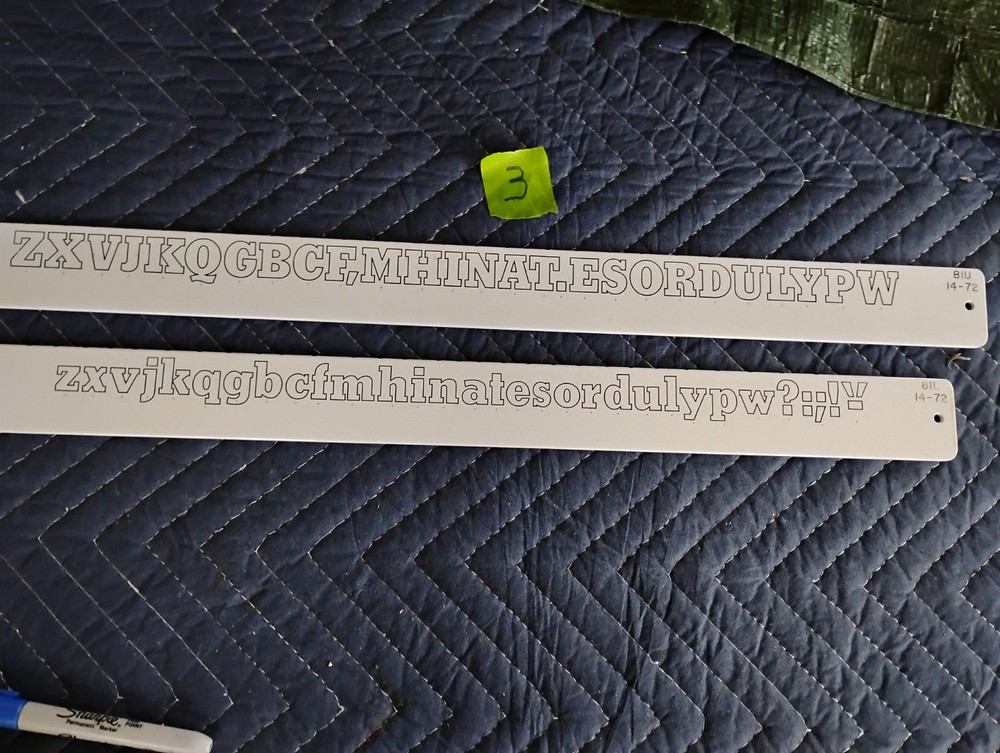 Varigraph Lettering Templates     #3