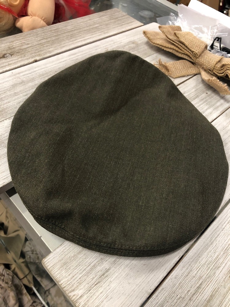 Green USMC Service Cap Crown Sz 7 8405013046452