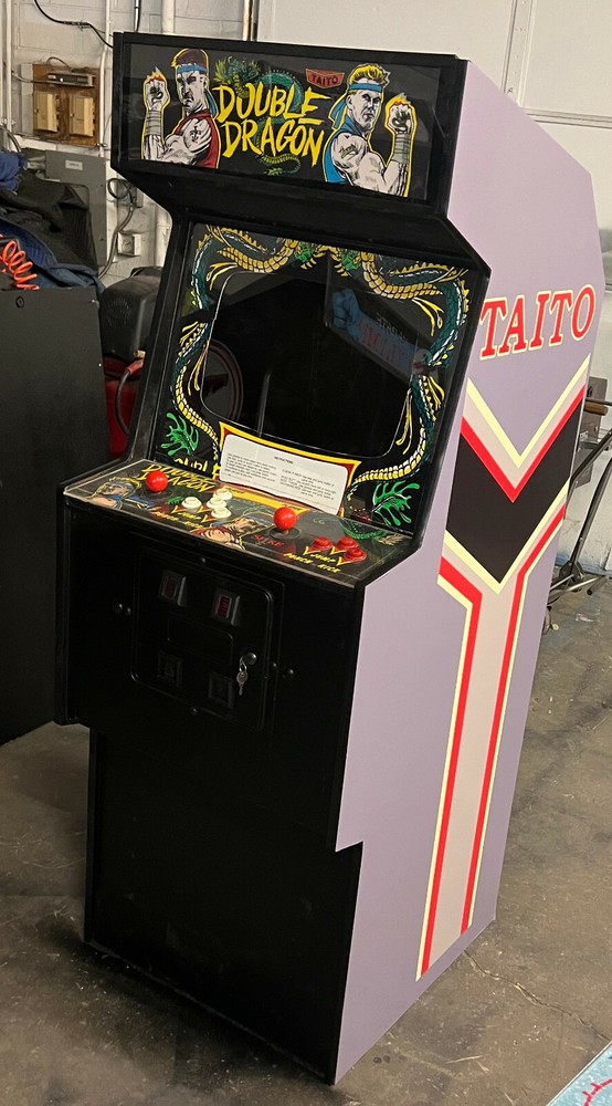 DOUBLE DRAGON ARCADE MACHINE by Taito 1987