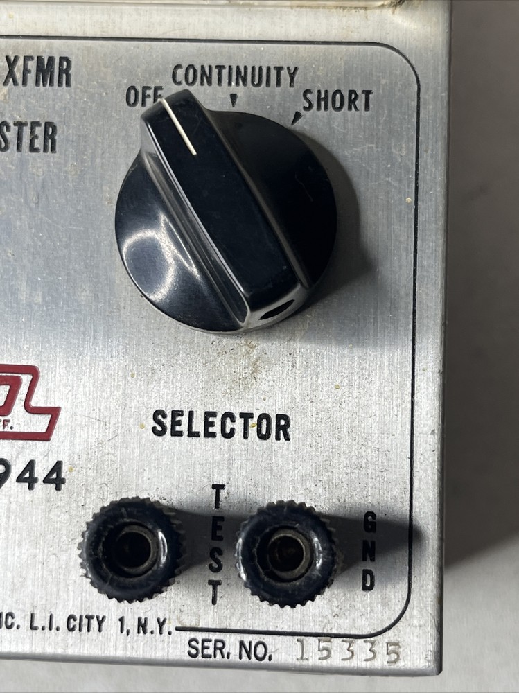 Eico - Model 944 - Flyback Transformer And Yoke Tester - Working