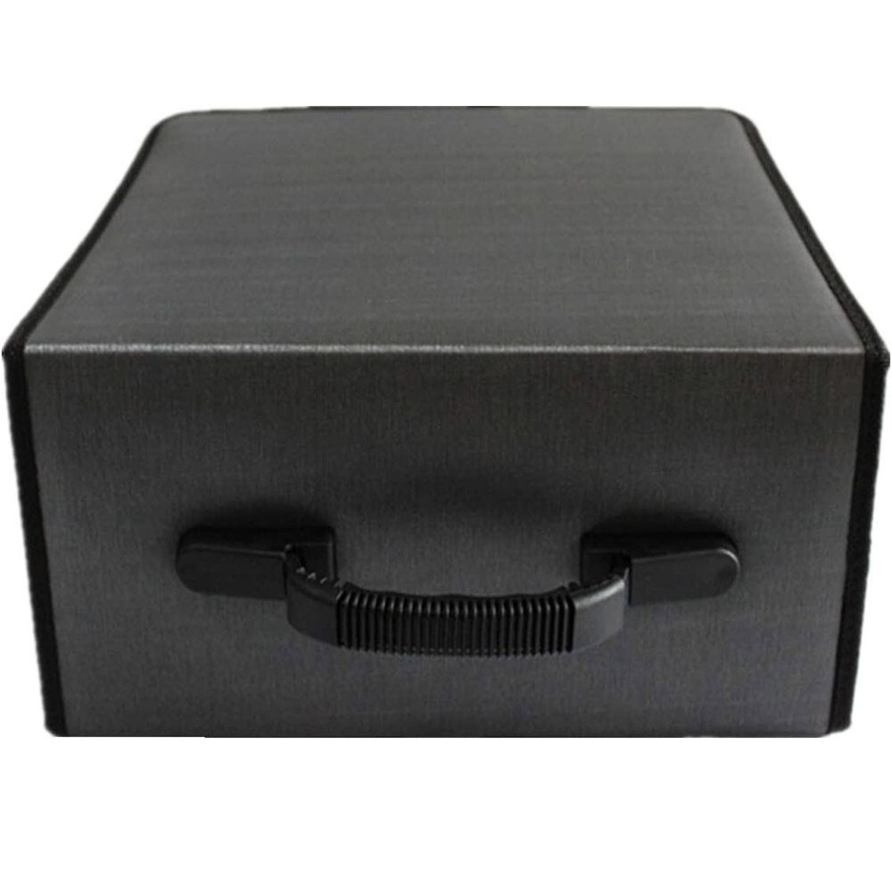 2 Pack 520 Capacity DVD Binder Case CD Wallets Storage Organizer Holder Booklet