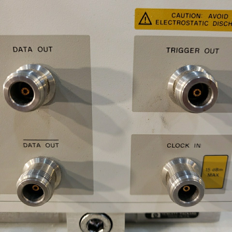 HP 70841A Pattern Generator Range 0.1-3 Gbit/s Hewlett-Packard 15dBm Max HP-IB