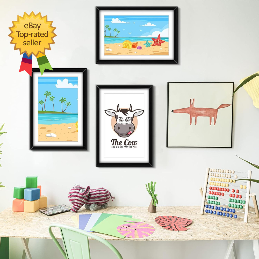 8 Pack Comic Book Frame UV Protection Comic Picture Magazine Frames Fits Current