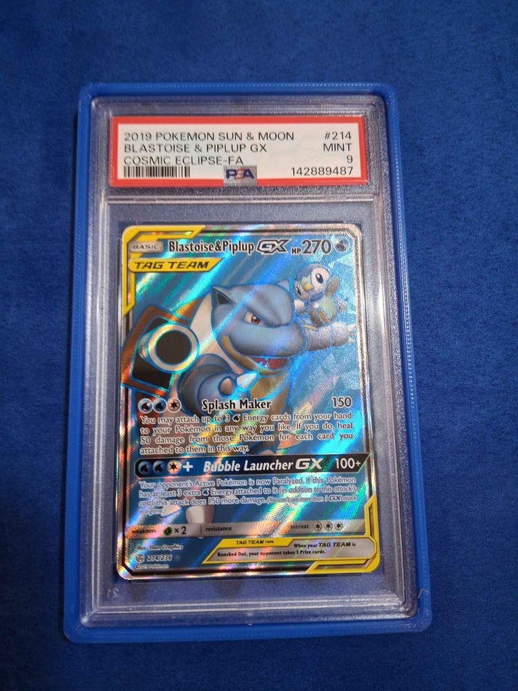 PSA Graded Card Slab Bumper Guard with back design