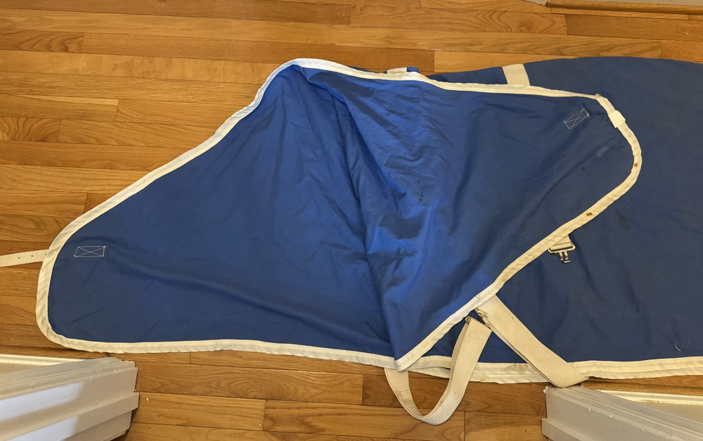 Used 78" Techni-Flair Stable Sheet / Blue