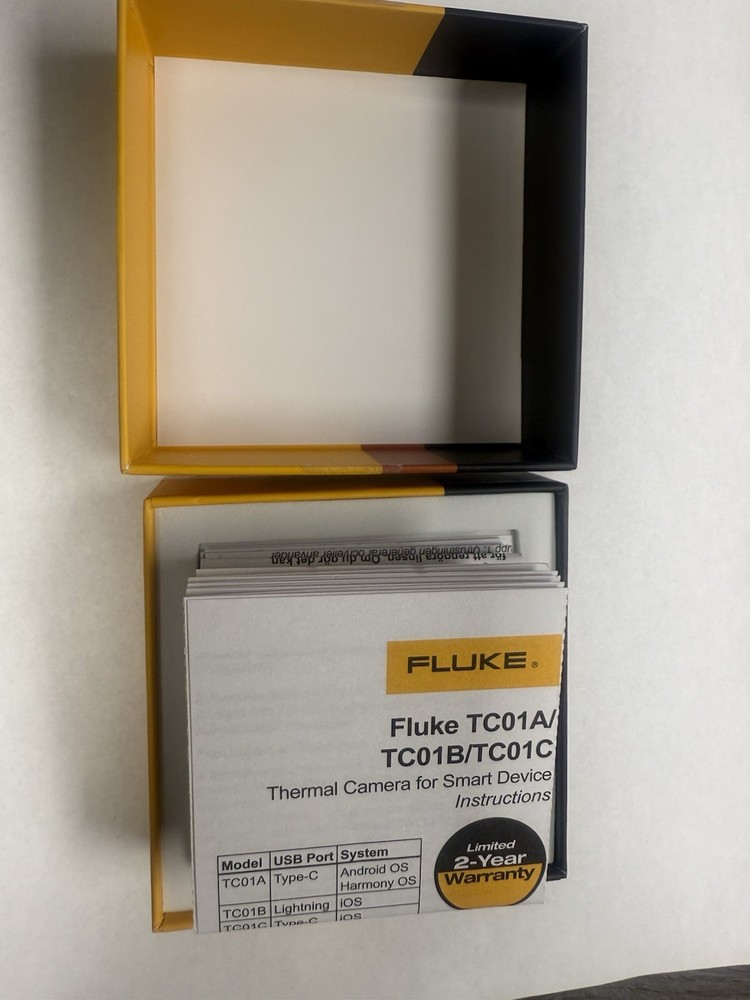 Fluke TC01A ISEE Mobile Thermal Camera Android Smartphone