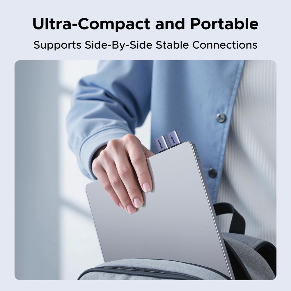 UGREEN USB to C Adapter & C Combo 4-Pack, 10Gbps Space