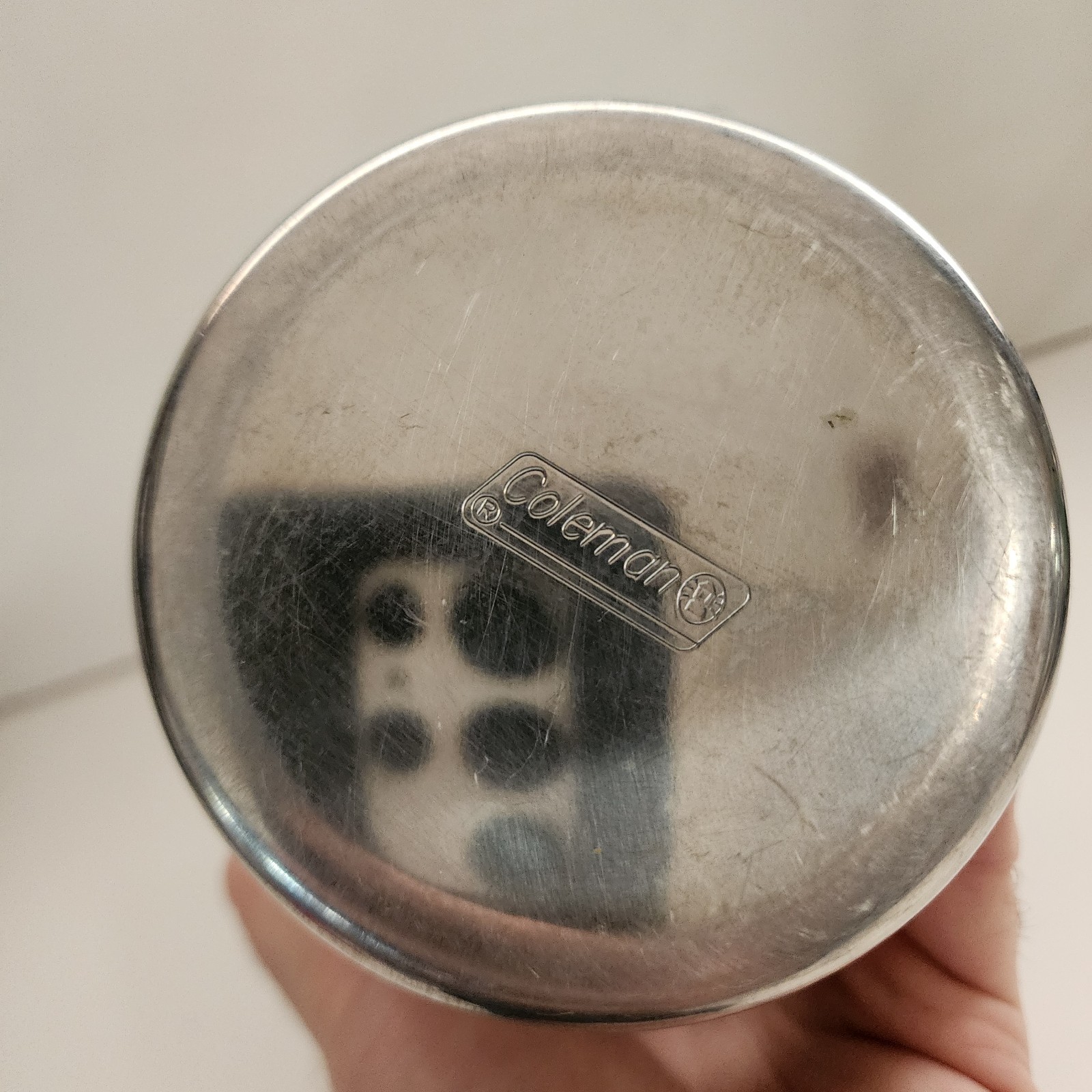 Vintage Coleman French Press Coffee Maker Camping