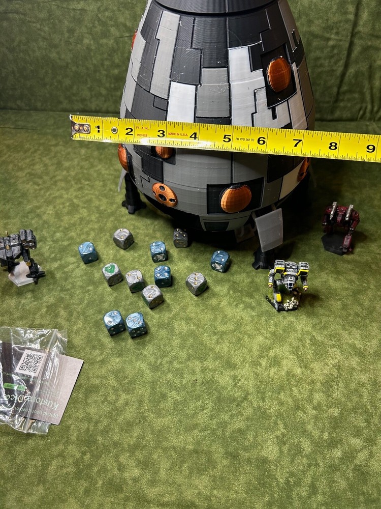 Overlord-class Dice Tower Drop Ship | Battletech | Mechwarrior Unpainted