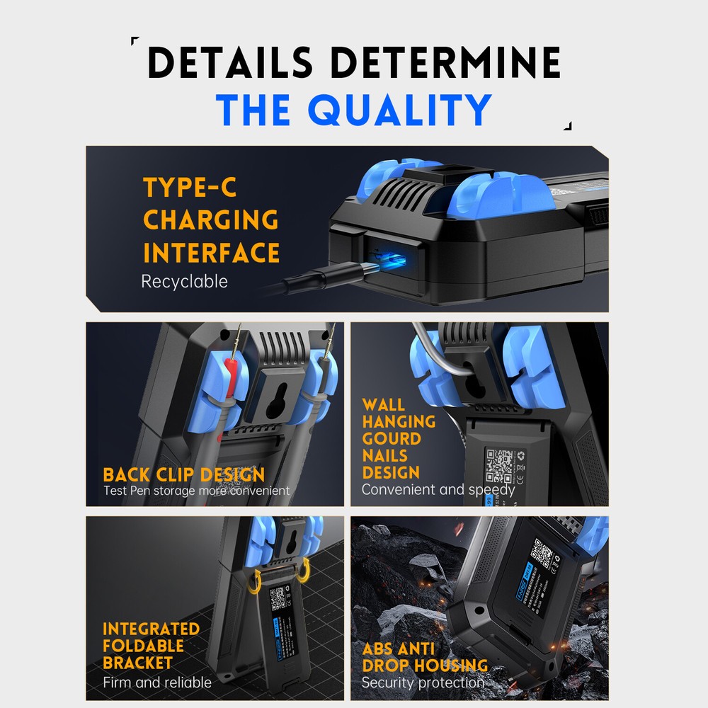 FNIRSI Digital Multimeter Intelligent Automatic Recognition Multiple Measurement