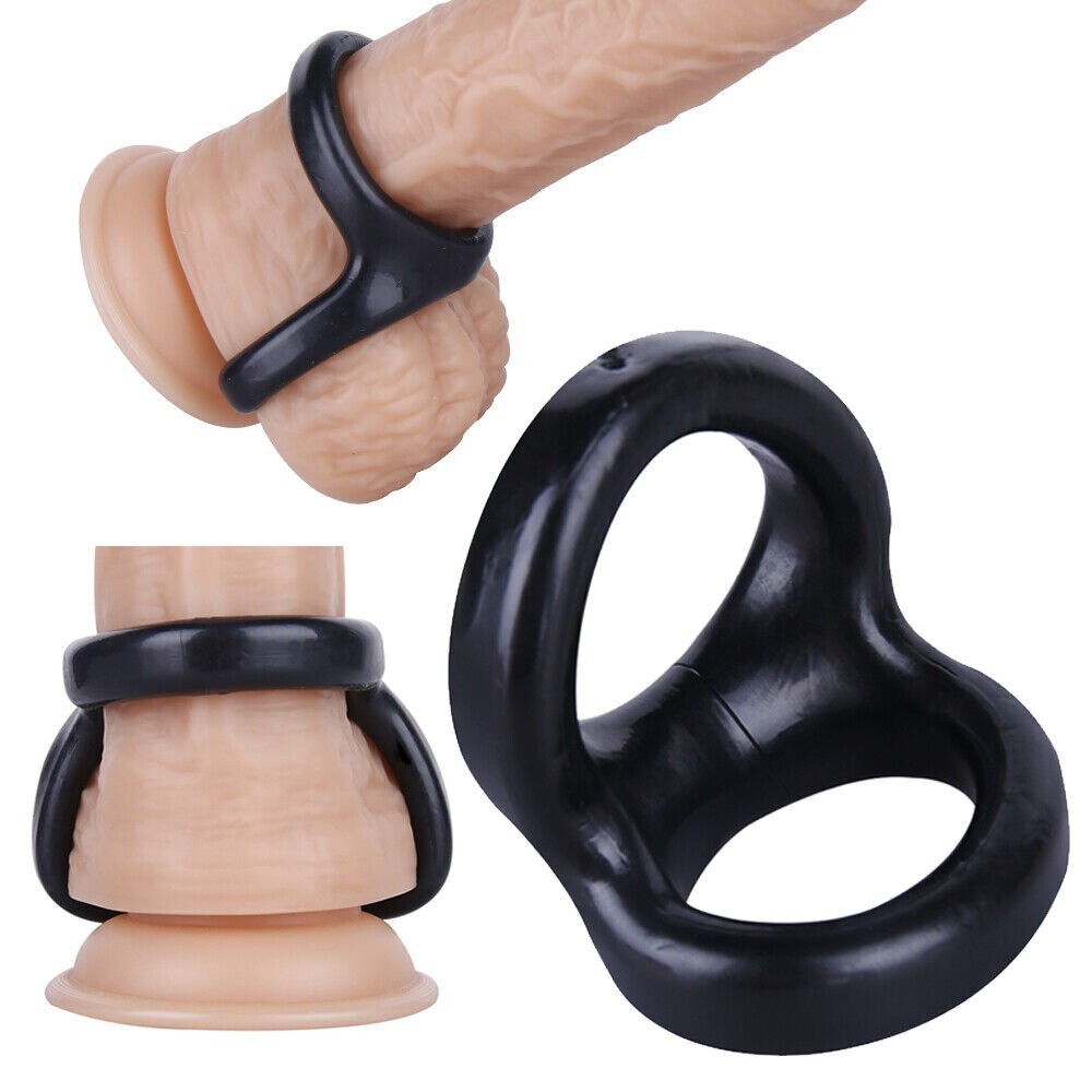 Reusable Ball-Scrotum-Stretcher-Ring-Penis Enhancer Delay Ejaculation for-male