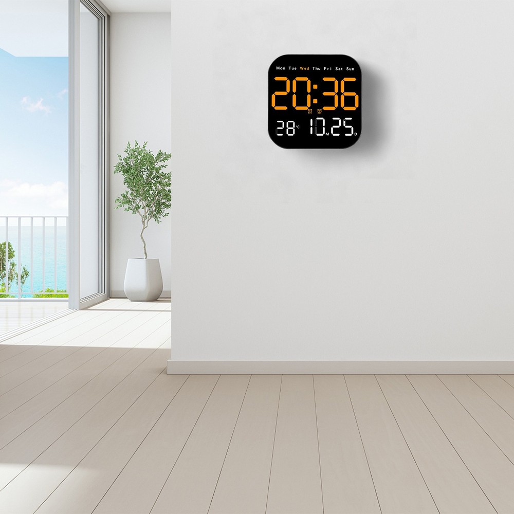 Note Same Screen Display Timing Brightness Temperature Room Desktop Clock