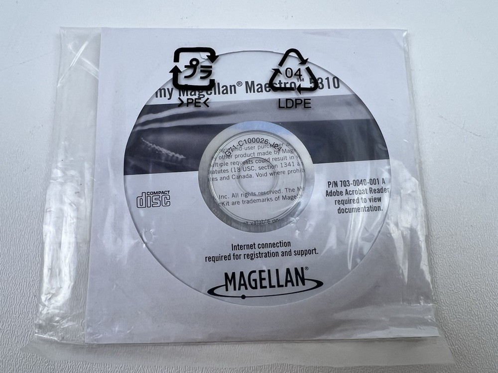 Magellan Maestro 5310 GPS Navigation Bundle + Cables + Accessories READ!