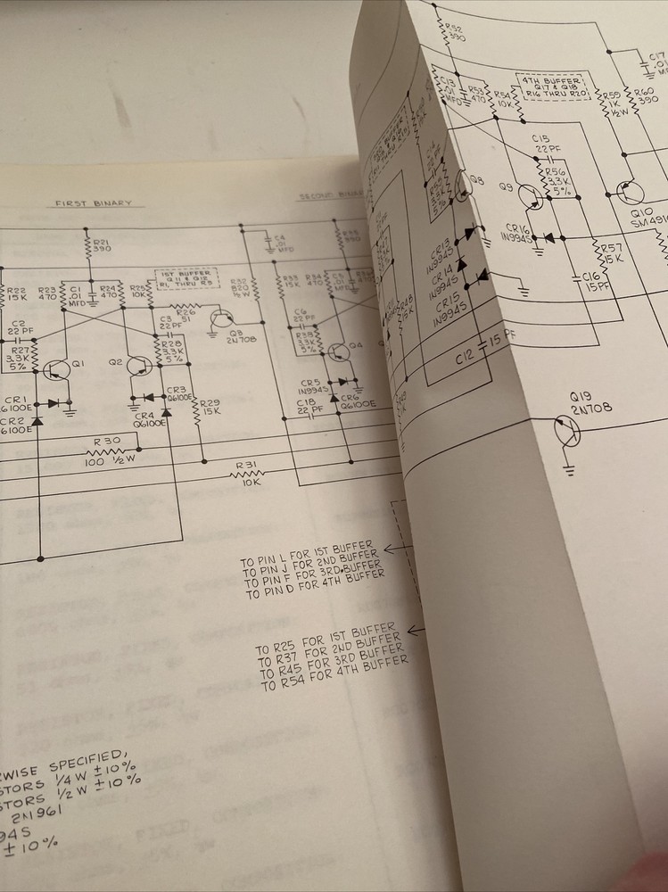 Northeastern Technical Instruction Manual Model 40-70 Communications Counter #F