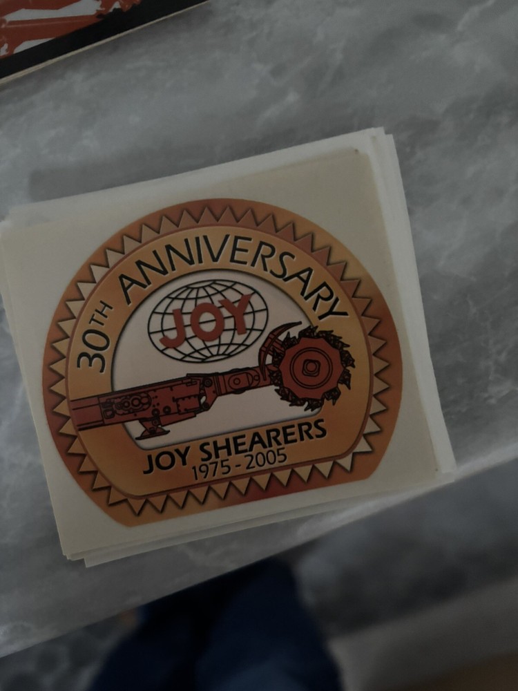 JOY  MINING STICKERS Item  8 In 2025