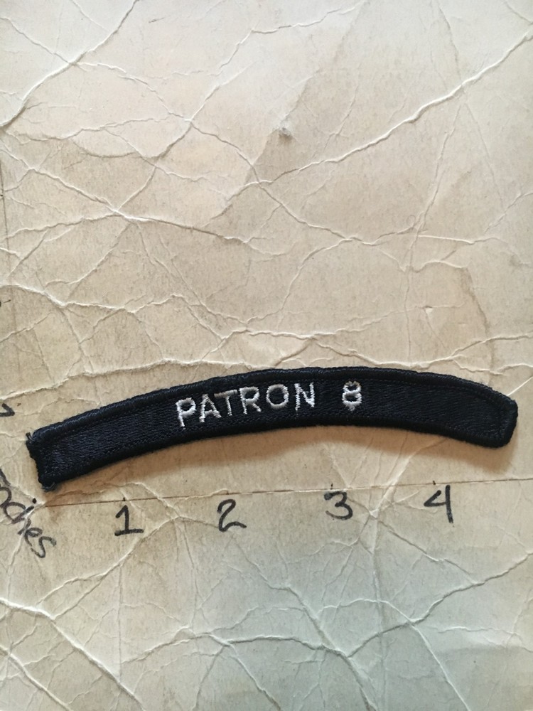 US NAVY SHOULDER STRIP TAB rocker Patch Patron 8