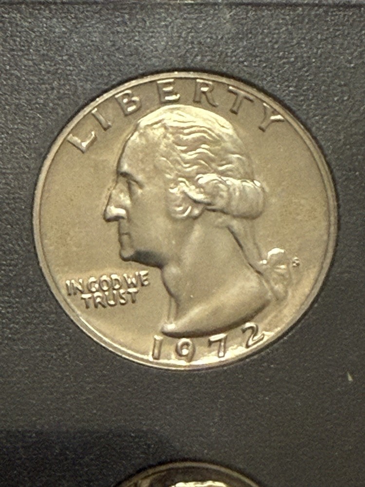 1972-S US Proof Set - 5-Coin OGB - Lincoln Cent DDO - 004 - Error