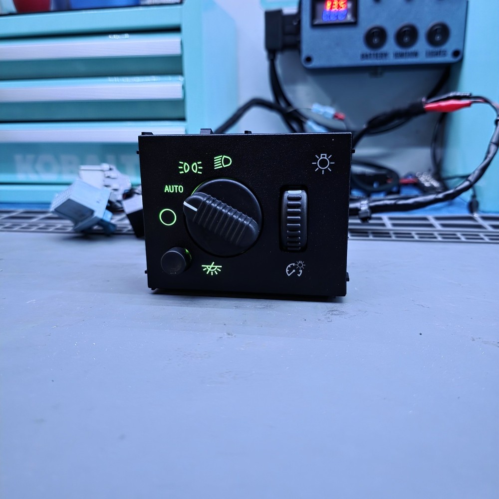 03-06 Headlight Switch Silverado Sierra YOUR CHOICE LED Custom Dimmer Lighting