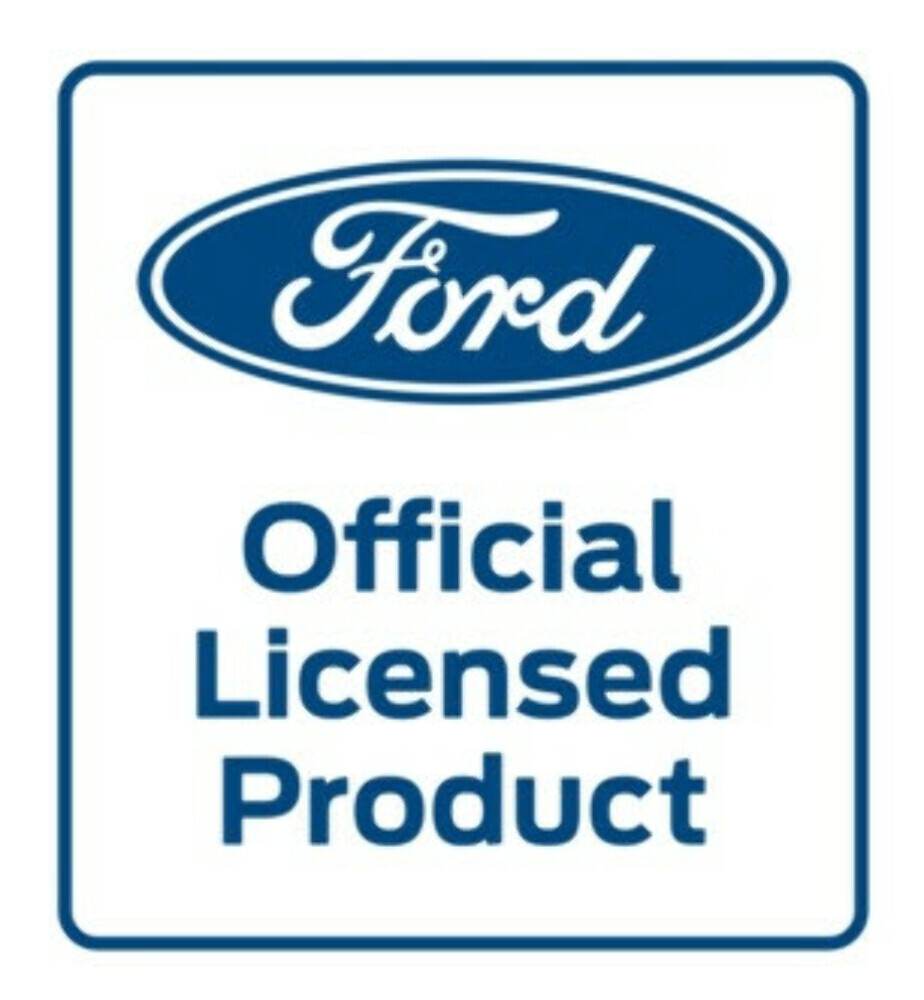 Mercury Head Silver Logo Wall Art - Ford Licensed (Large)