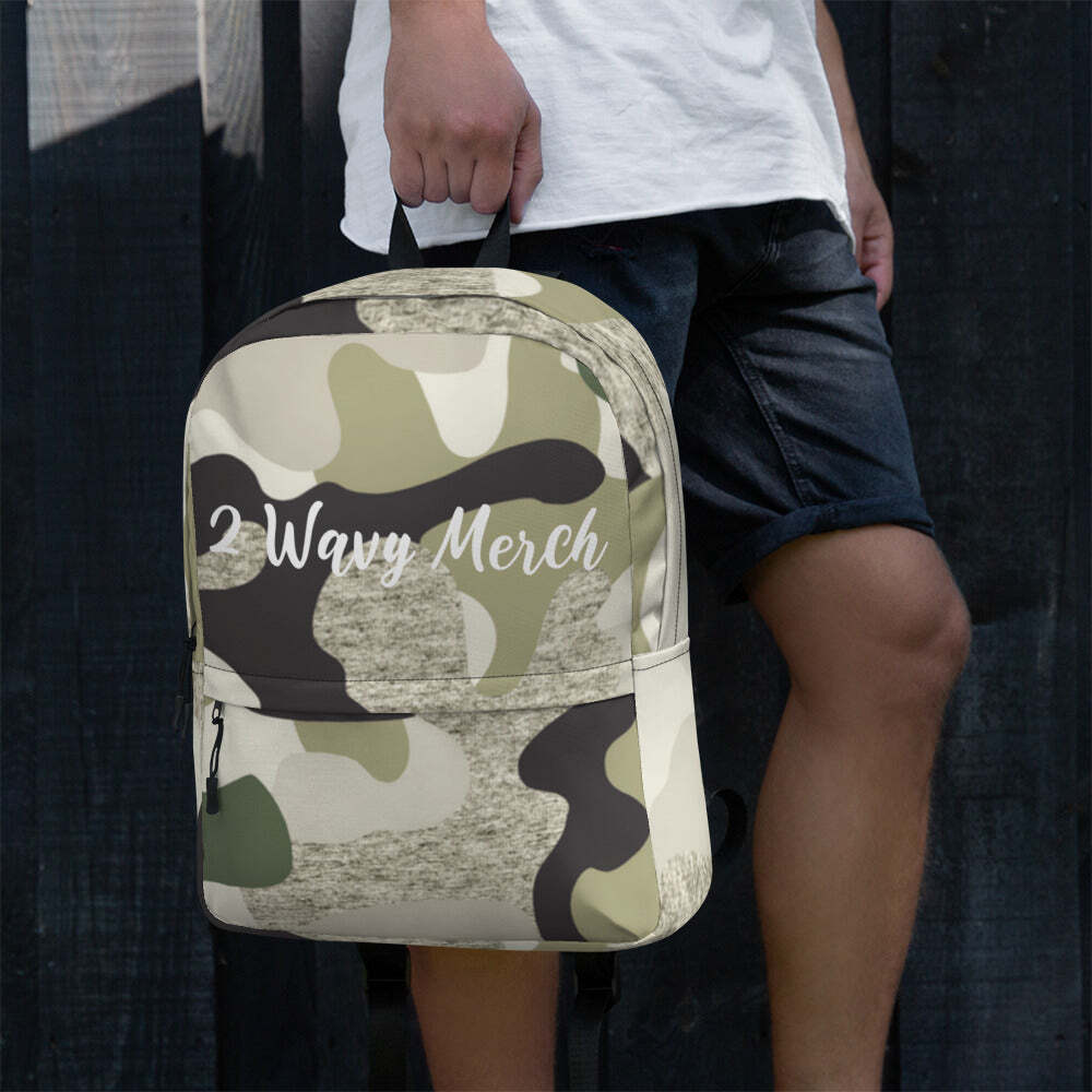 2 Wavy Army Backpack