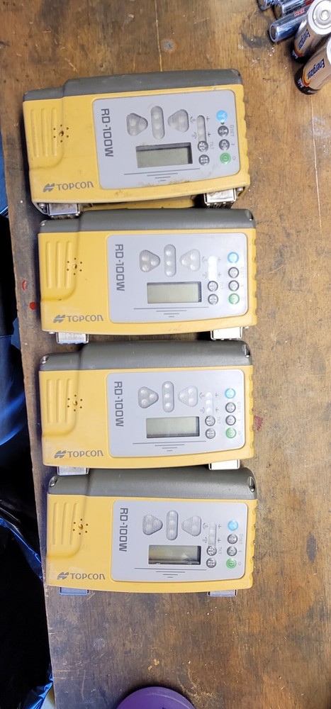 Topcon RD-100W Wireless Magnetic Mount Remote Laser Receiver Display