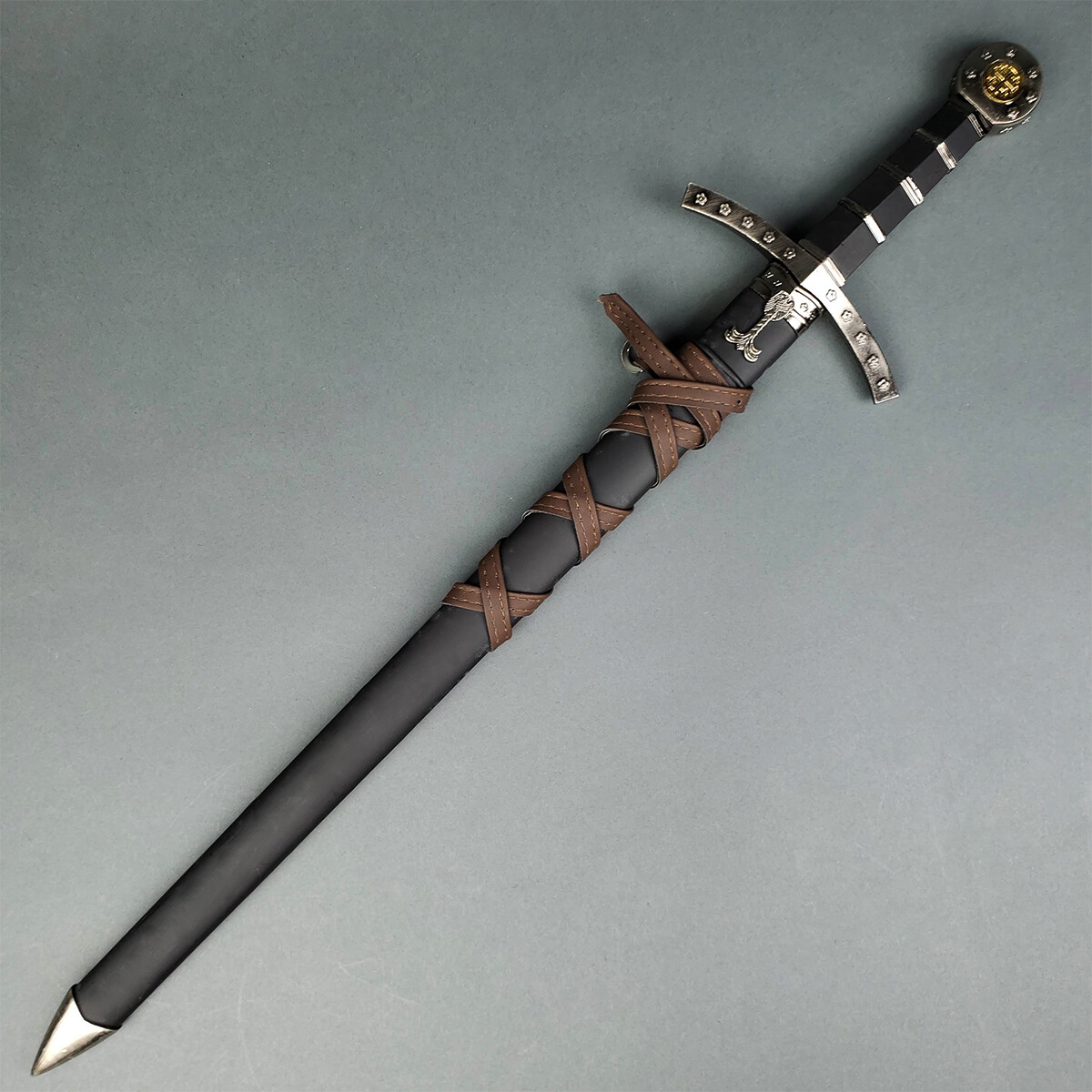 Prince Sword with Sheath, Crusader Knight Templar Short Sword
