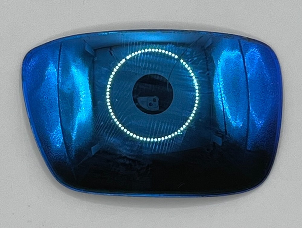 3534 - COSTA DEL MAR PERMIT BLUE MIRROR LEFT  LENS ONLY