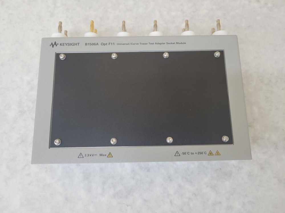 Keysight Technologies Universal Curve Tracer Test Adapter Socket Module F11