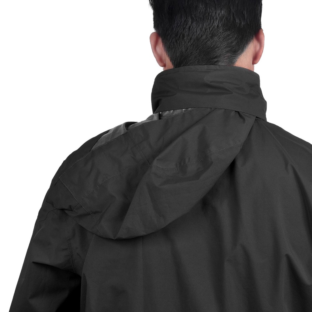 Rain Jacket Waterproof Hooded Light Weight Windbreaker