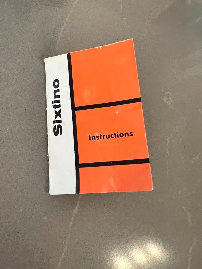 Gossen Sixtino Light Meter w/ Chain