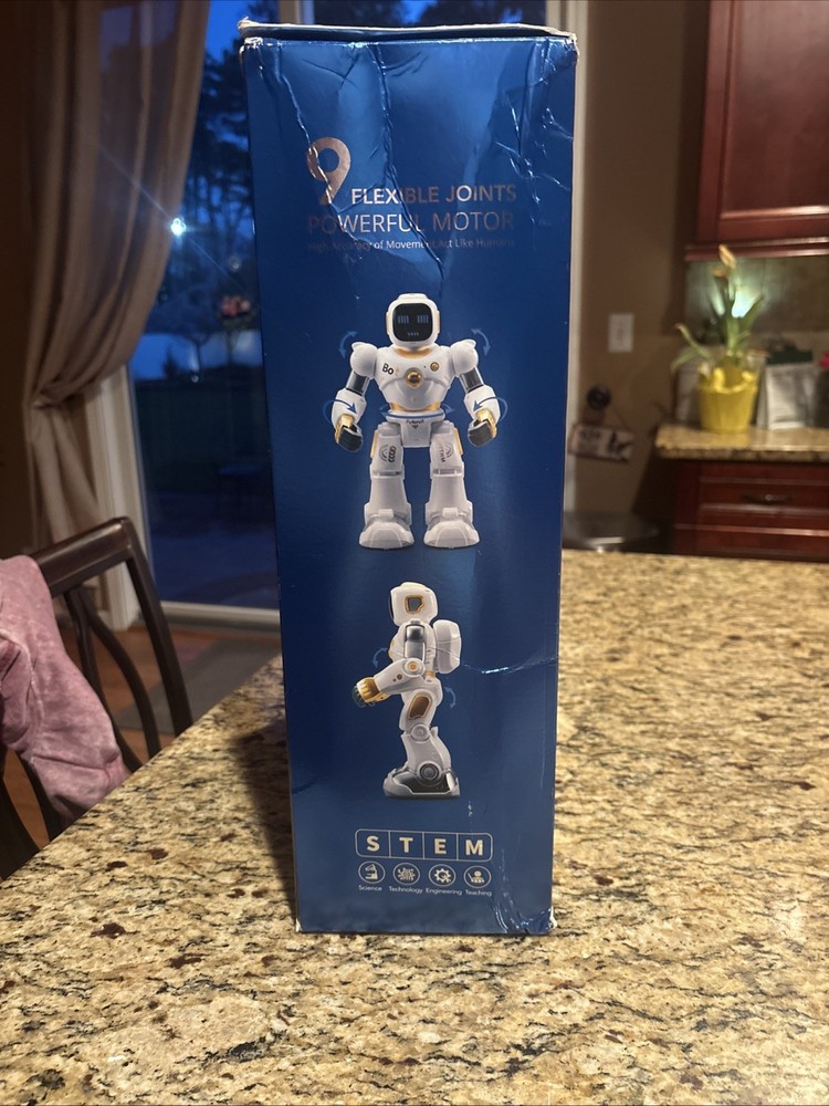 Ruko 1088 Smart Robot for Kids, Large Programmable Interactive STEM RC Robot, Vo