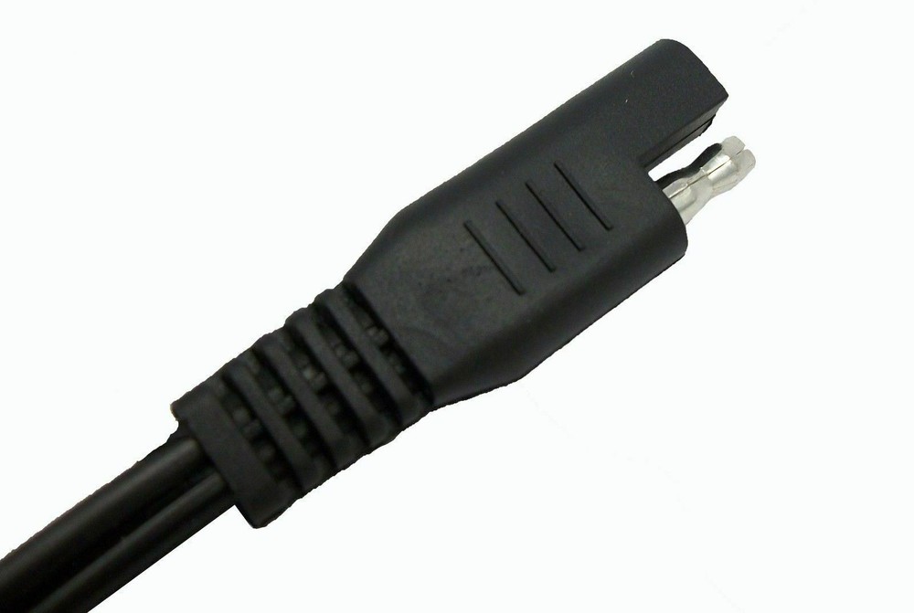 SAE 8" Connector Cigarette Socket 16 AWG DC Solar Auto Power Trailer Plug Cable