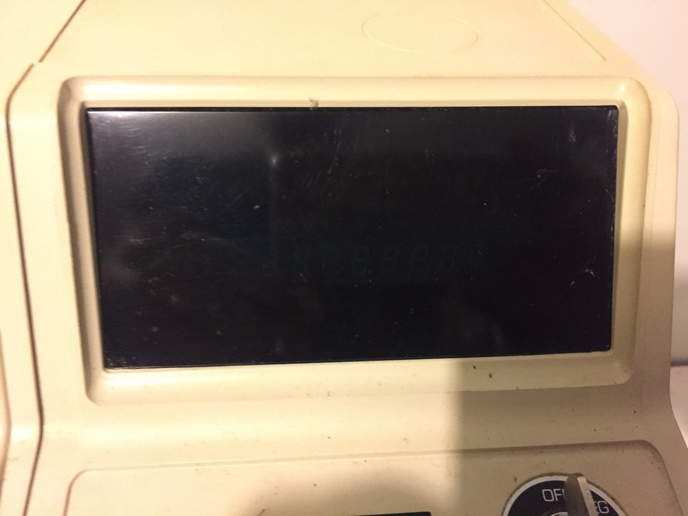 VINTAGE DIGITAL Cash Register BOLET 1012