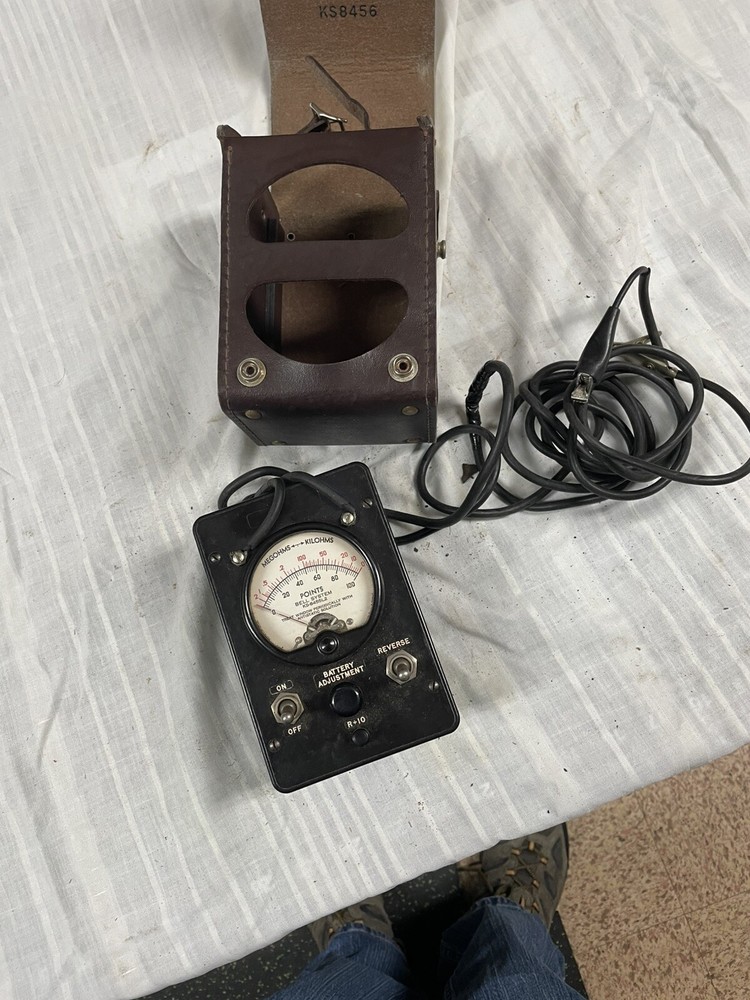 Vintage Bell System Megaohms Meter