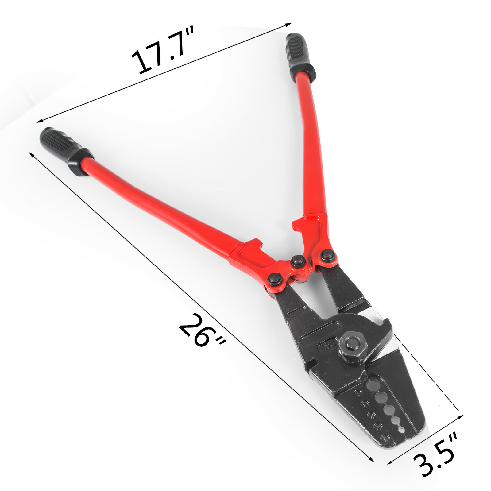 VEVOR Hand Swager Crimper 24" 30" 36" Swaging tools for Copper Aluminum Sleeve