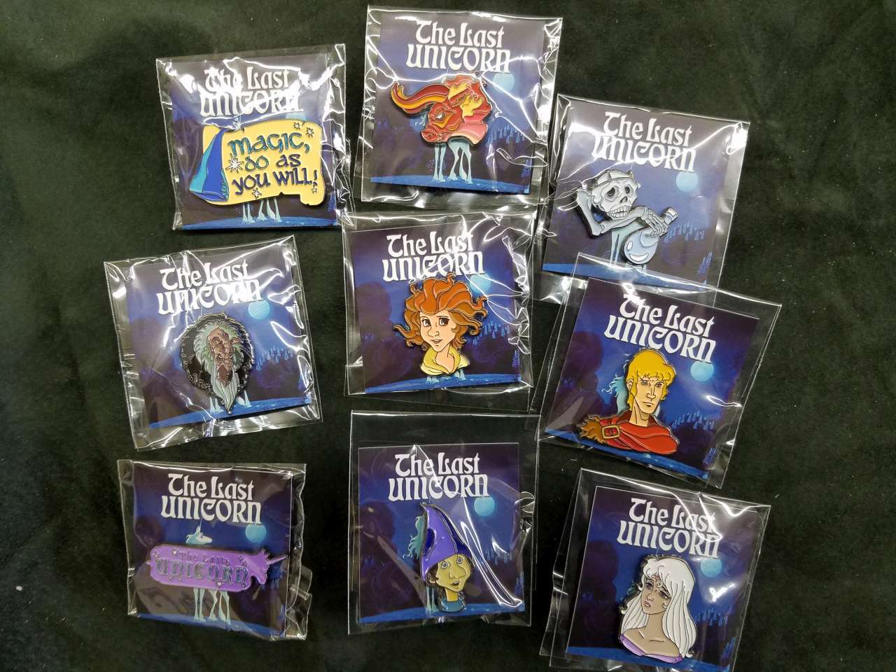 The Last Unicorn - Officially Licensed Enamel Pins