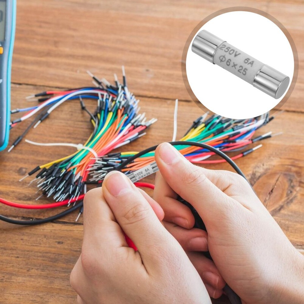 10 Pcs Convenient Fuse Multimeter Replacement Fast Fuses for Multimeters