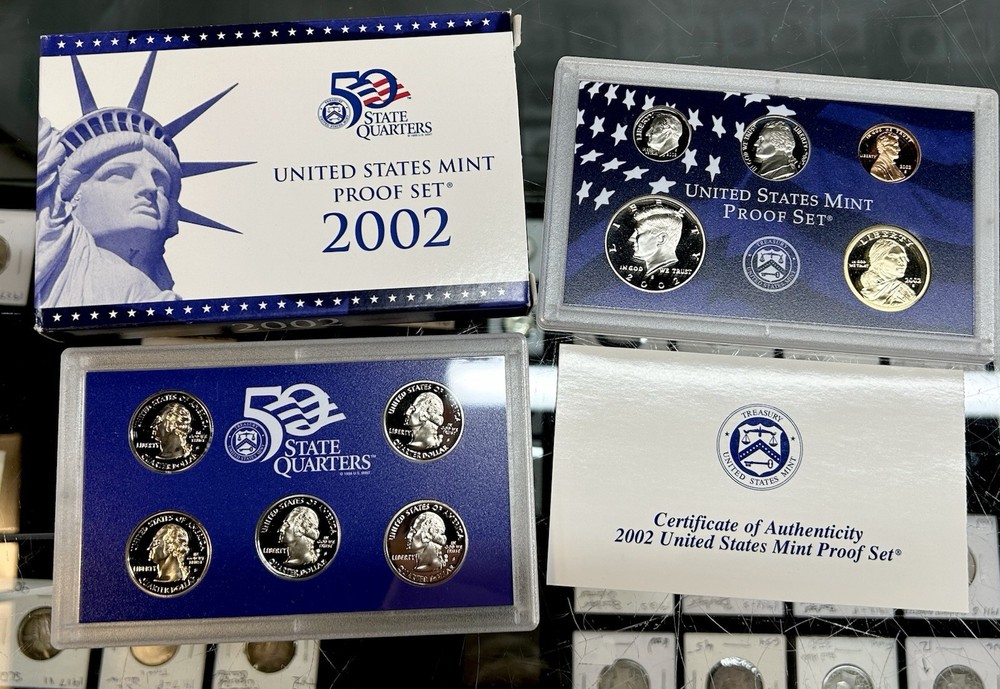 2002 United States Proof Set w/OGP