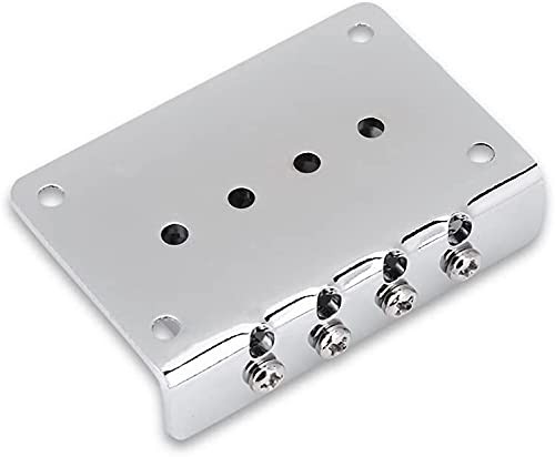 TUOREN 4 String Guitar Tailpiece Bridge for Cigar Box Electric Guitar...