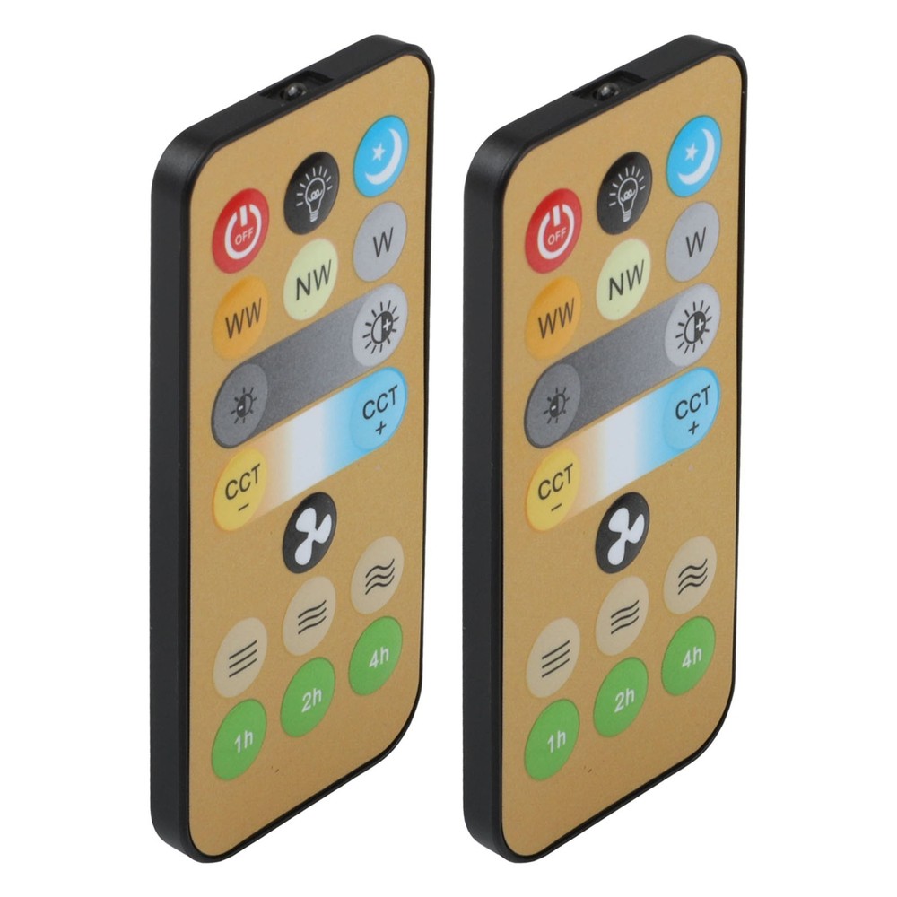 Easily Operate Your For Home's Lighting with Two Pack of For E27 Remotes