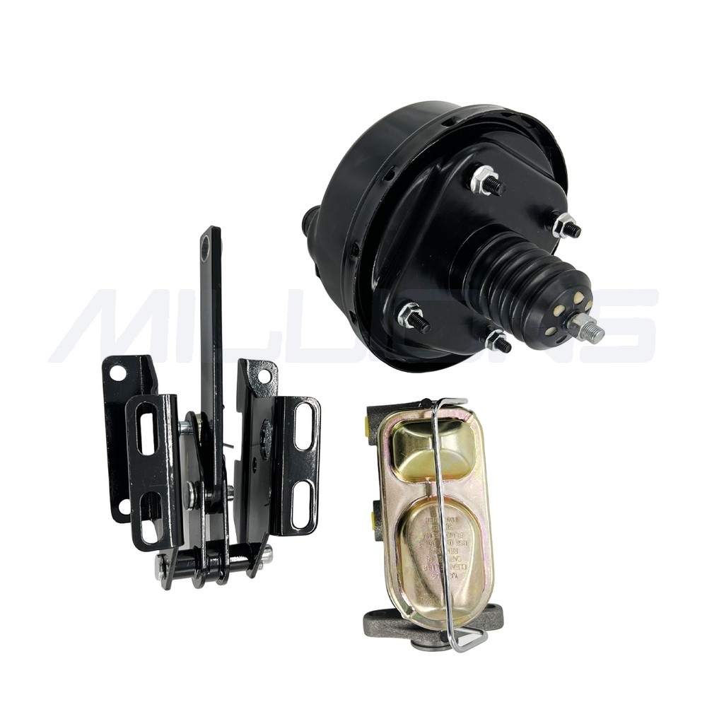 7" Single Power Booster Brake Conversion Kit&Valve For 1957-77 Ford F-100 Truck