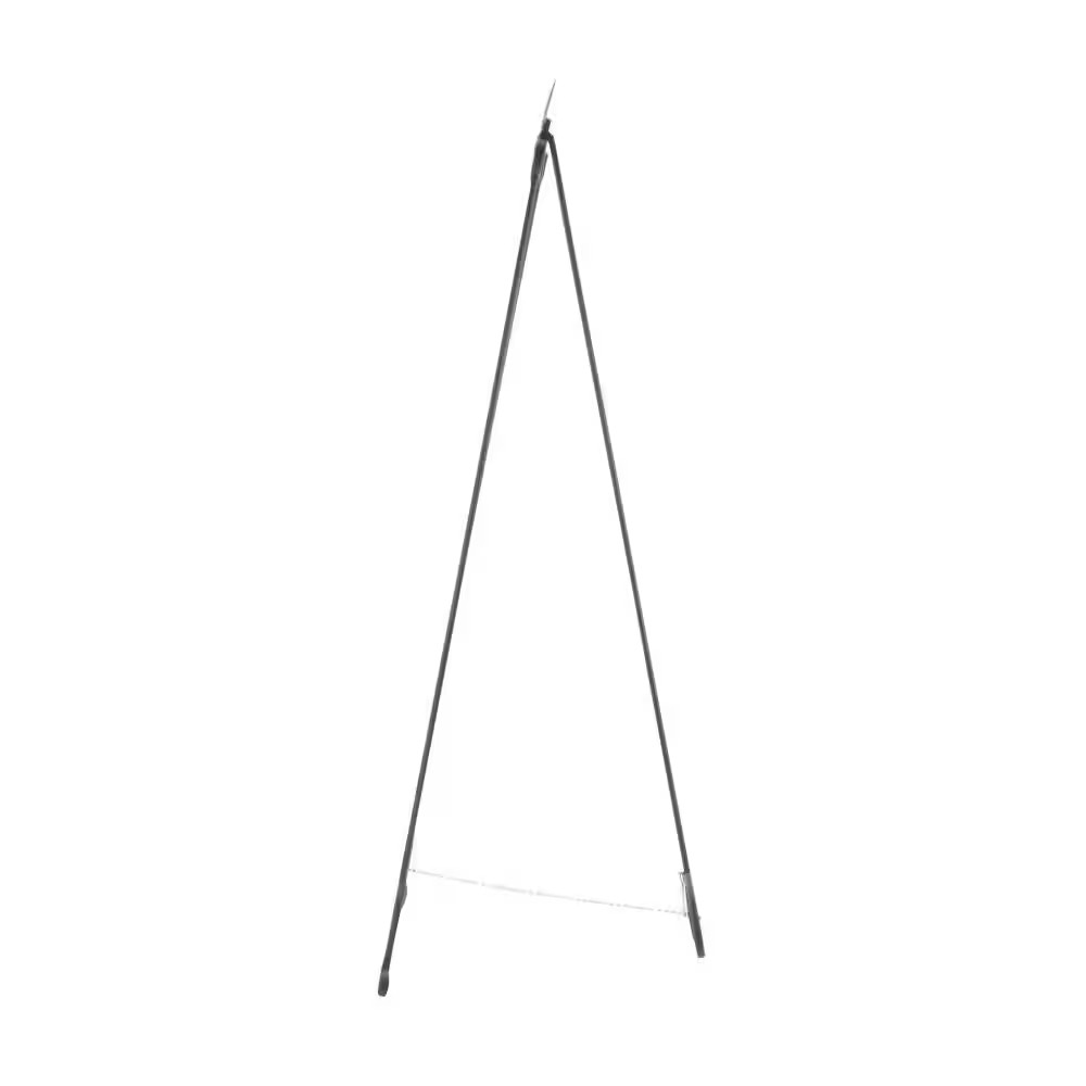 Black Metal Extra Large Free Standing Adjustable Display Stand Scroll Easel with