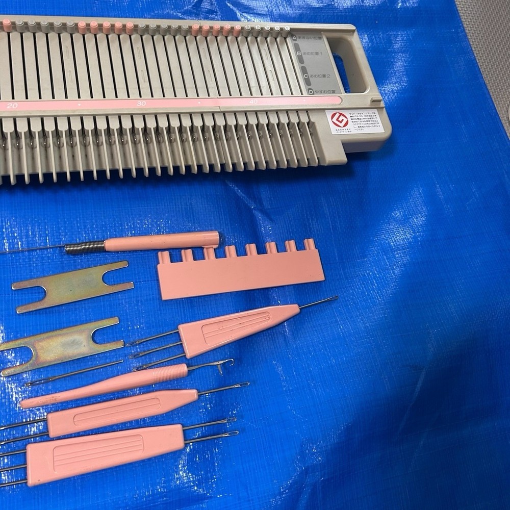 Silver Reed LK100 Amimumemo Knitting Machine Serviced Counter Faulty or Missing