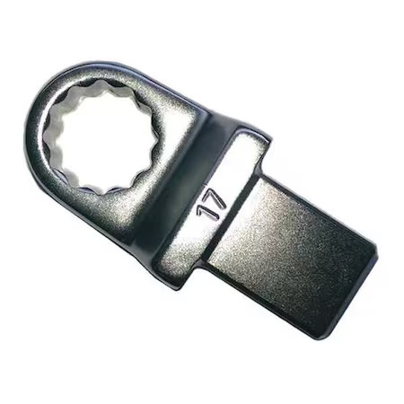 Westward 19Zd05 Torque Wrench Head, Box End, 17Mm