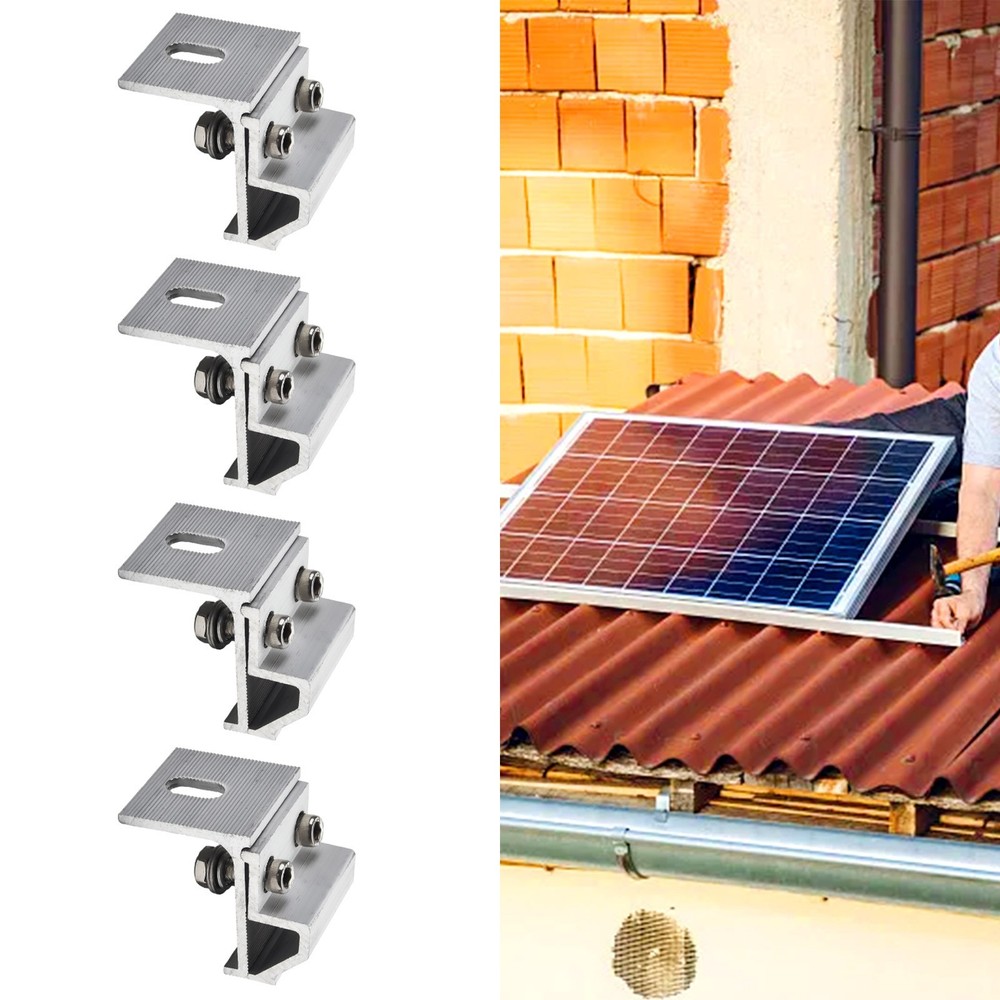 Easy Installation with User Friendly Solar Panel Mounting Bracket Clips