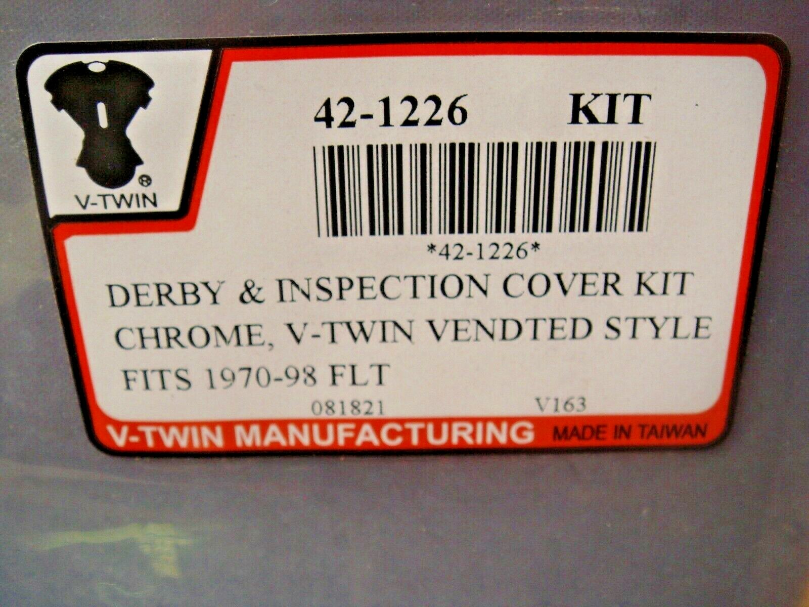 Harley FXR FXD Cover Set Vented Shovelhead Dyna Softail Tour V-Twin 42-1226 E3
