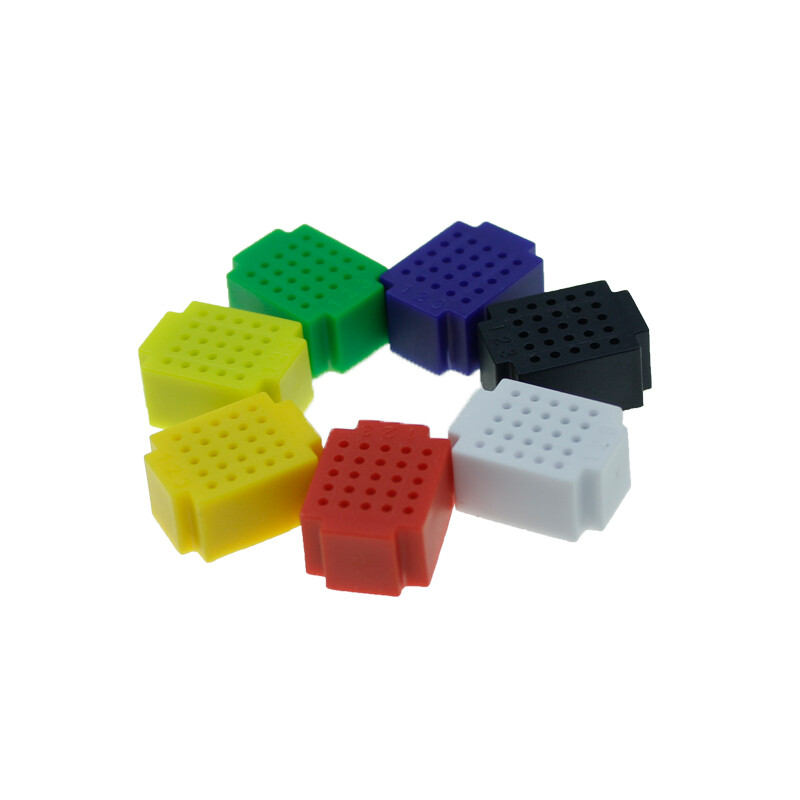 7pcs Mini 25 Points Breadboard Solderless Prototype Tie-point For Arduino