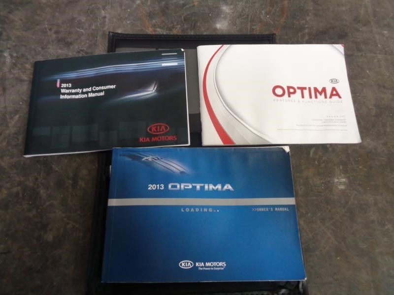 OPTIMAKIA 2013 Owners Manual 1087788