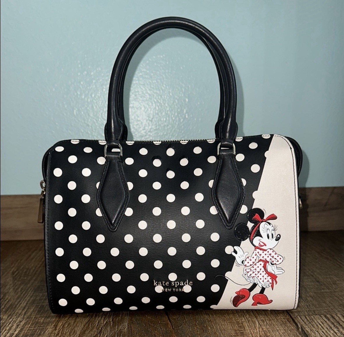 Disney x Kate Spade New York Minnie Mouse Medium Satchel Handbag